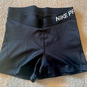 Nike Pro spandex biker shorts. Size small